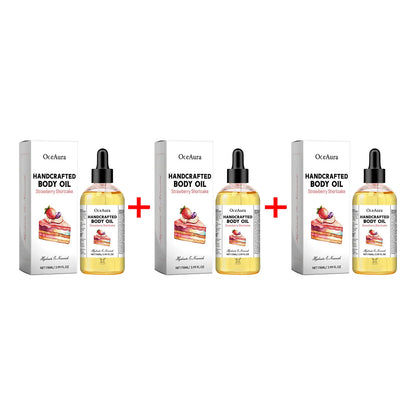 Body Juice Oil Hand Crafted Replenish Smooth Silky Deep Moisturizing Nourishing Brightening Relaxing Massage Scraping Skin Care