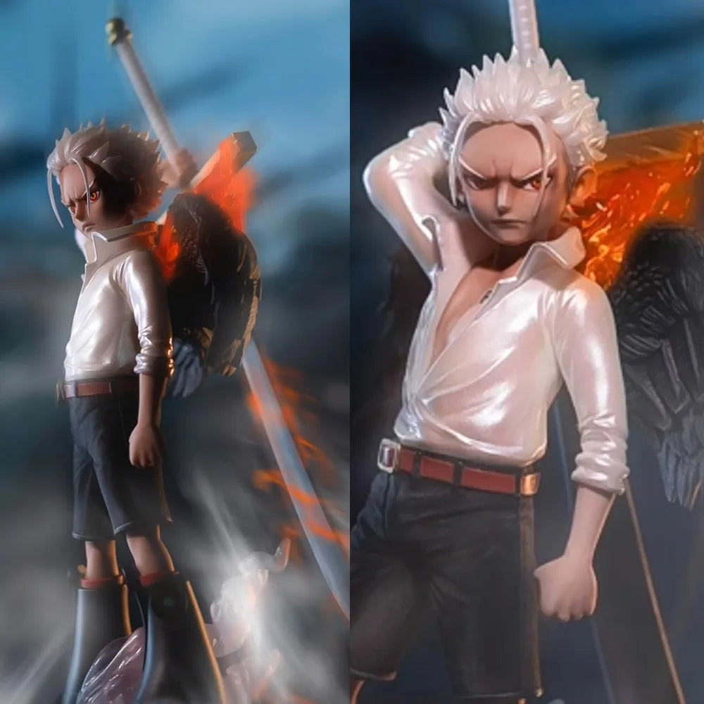16cm Anime One Piece Figure Seraphim Dracule Mihawk Action Figure PVC Collection Model Toys Gifts