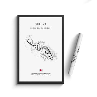 F1 Imola Wall Art Canvas Painting – Nordic Motorsport Poster