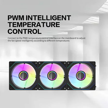 Aigo AS12 Pc Case 120MM Fan Argb Ventiladores Wirele