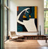 Large Colorful 3D Textured Mural Abstract Canvas Wall Art