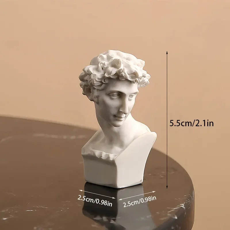Apollo Bust Sculpture Mythology Home Decor