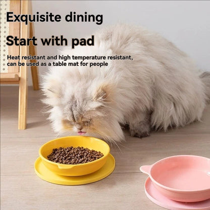 Pet meal mats are leak proof waterproof anti slip dirty and easy to cleanThey are rubber mats for cat and dog bowls and utensils