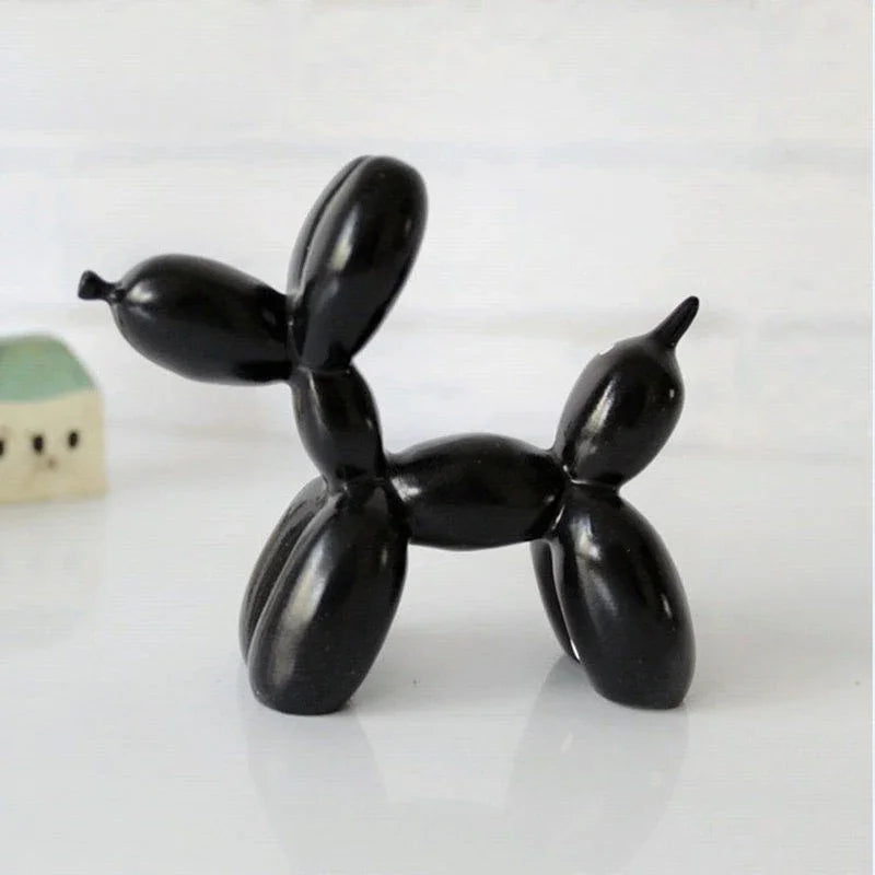 Nordic Dog Figurine Decorative Animal Sculpture