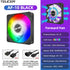 120mm PC ARGB Cooling Fan AURA SYNC RGB Computer