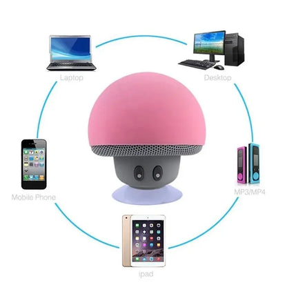 High Quality Wireless Bluetooth Speaker 30ft Wireless Range  Subwoofer With Suction CupSuitable for Cycling Picnic Outdoor