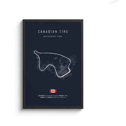 F1 Imola Wall Art Canvas Painting – Nordic Motorsport Poster