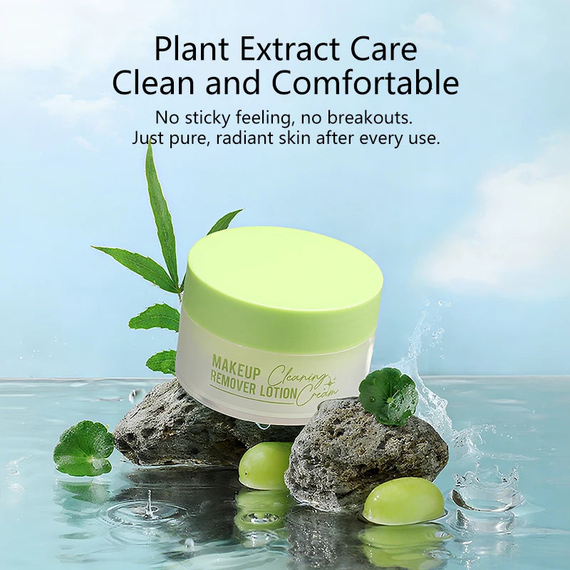 Refreshing cleansing balm that removes makeup while keeping skin soft, hydrated, and non-greasy.