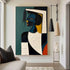 Large Colorful 3D Textured Mural Abstract Canvas Wall Art