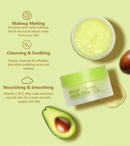 Refreshing cleansing balm that removes makeup while keeping skin soft, hydrated, and non-greasy.