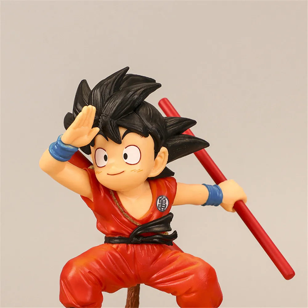 2 Color Anime Dragon Ball Z Childhood Son Goku Somersault Clouds Flying Ver PVC Action Figure DBZ Model Kids Toys Doll Gifts