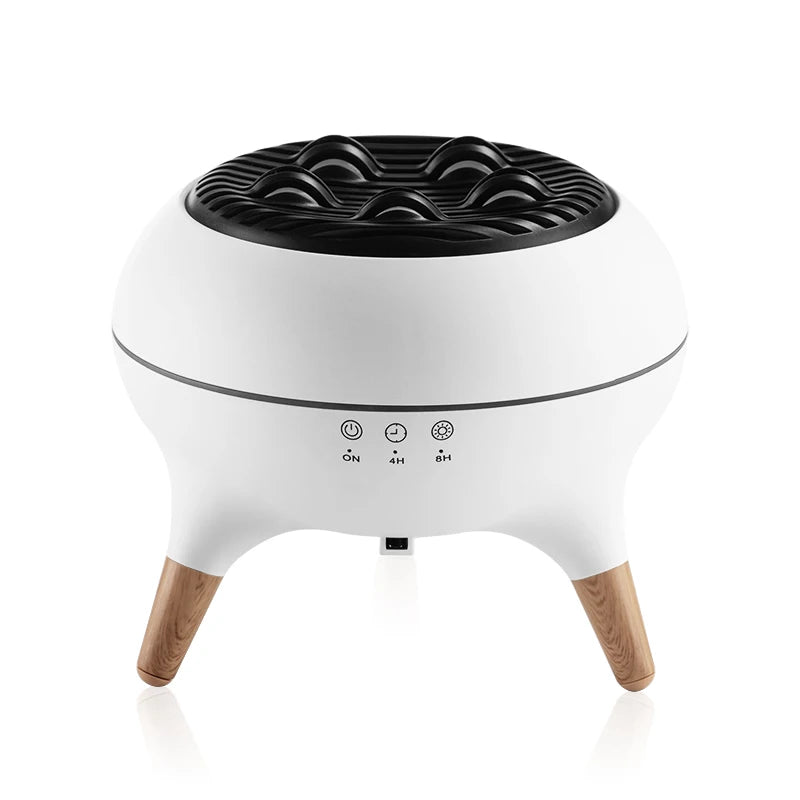 Flame Aromatherapy Essential Oil Diffusers 350ML,Air Diffuser/Humidifier, for Home, Bedroom,Large Room Humidifier