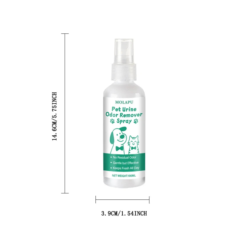 Pet Urine Stain Deodorizer Spray - Effective Odor Remove