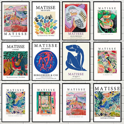 Matisse Poster Nordic Abstract Wall Art Print