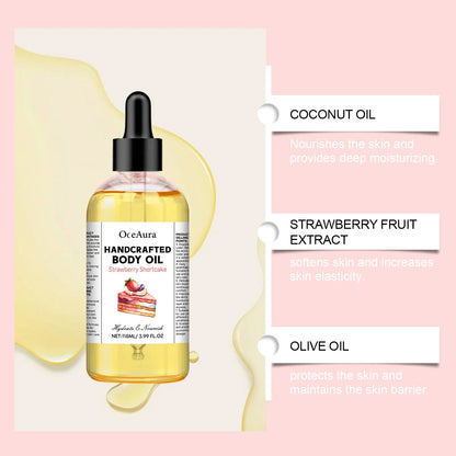 Body Juice Oil Hand Crafted Replenish Smooth Silky Deep Moisturizing Nourishing Brightening Relaxing Massage Scraping Skin Care