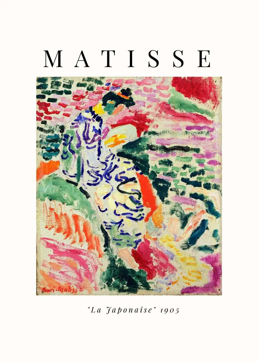 Matisse Poster Nordic Abstract Wall Art Print