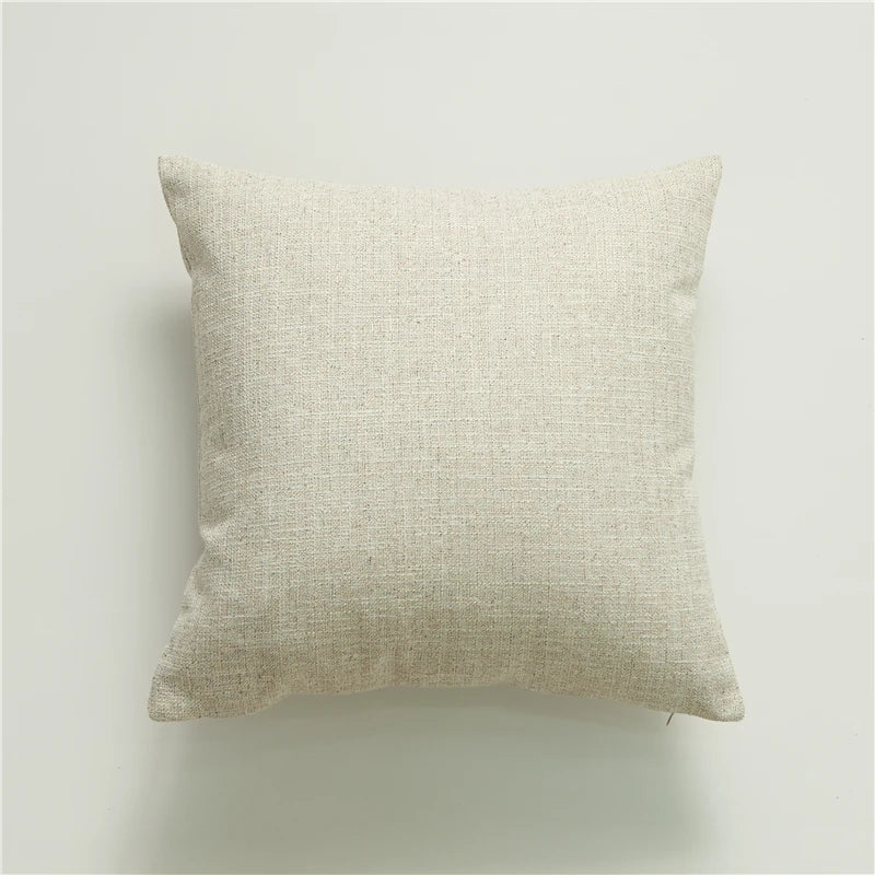 Pillow Cover Linen Pillow Case For Living Room Sofa Decorative Pillows With Tassel Farmhouse Home Decor Housse De Coussin
