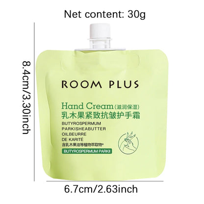 Moisturizing hand cream, natural ingredients, suitable for dry hands, caring for hand skin, autumn and winter hand care