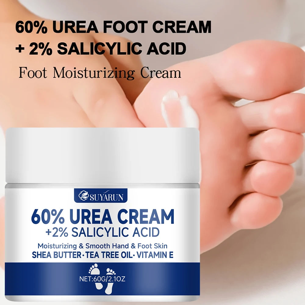 SUYARUN 60 Urea Foot Cream for Cracked Heels &amp; Dry Feet
