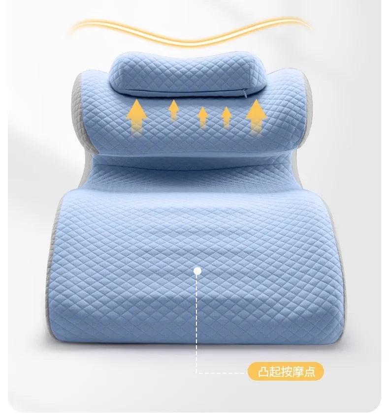 Ergonomic Pillow,  Supports Posture in Any Position Cervical Traction Pillows Body Relaxation Anti Snoring, Ideal for Massage