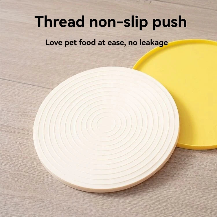 Pet meal mats are leak proof waterproof anti slip dirty and easy to cleanThey are rubber mats for cat and dog bowls and utensils