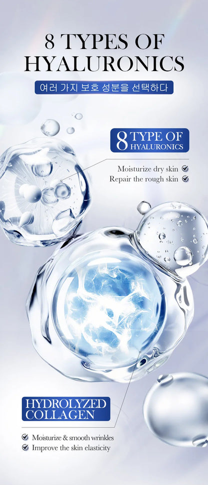 "Collagen Glow" Hydrating Face Mask | Brightening &amp; Moisturizing Treatment | With Marine Collagen &amp; Hyaluronic Acid