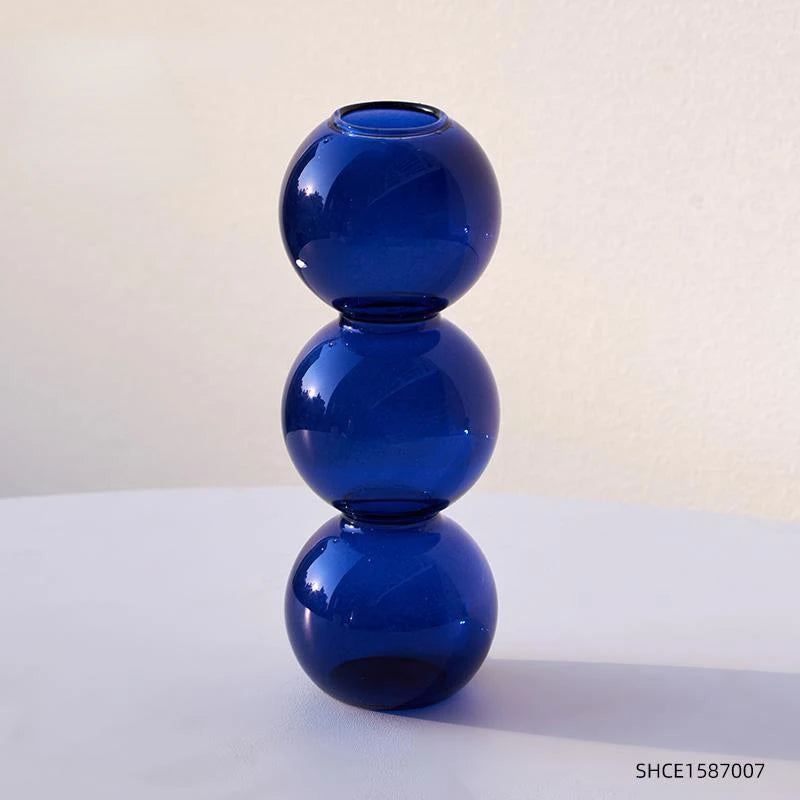 Nordic Glass Vase Modern Home Decor