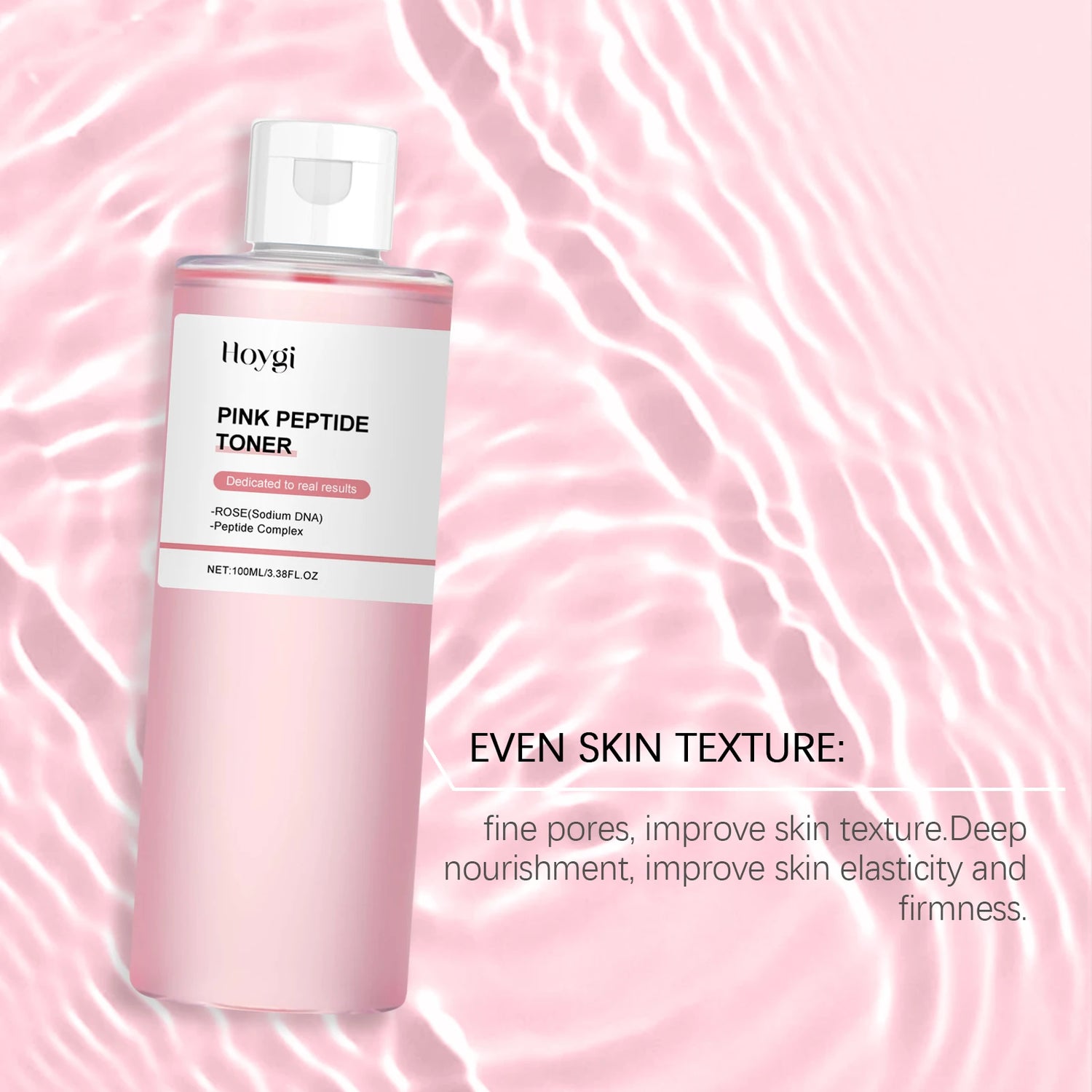 Rose Moisturizing Toner Cleanses, Moisturizes, Hydrates, Refines Pores, and Nourishes Skin Facial Toner