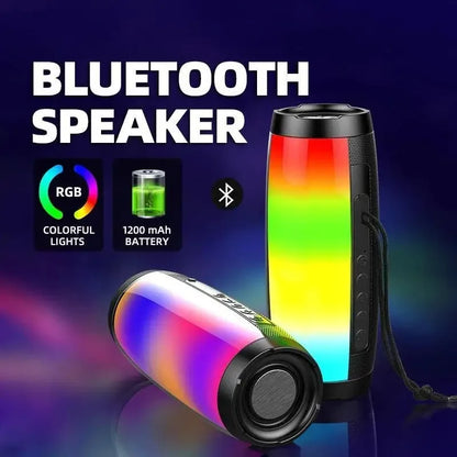 1202 Portable Wireless Bluetooth Speaker - Heavy Bass Subwoofer, High Volume for Outdoor Adventures &amp; Home Use