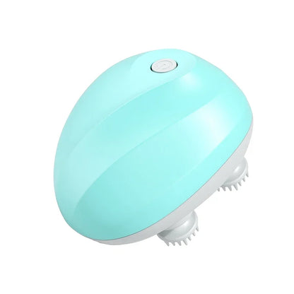 Electric Head Massager USB Rechargable Scalp Massager Body Massage Health Care Shoulder Neck Deep Tissue Kneading Massage Gift