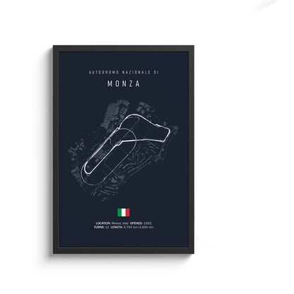 F1 Imola Wall Art Canvas Painting – Nordic Motorsport Poster