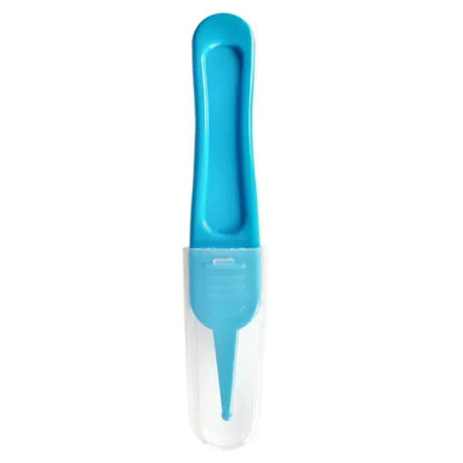 Tweezers Cleaning Forceps Baby Plastic Tweezers Nose Cleaner Tool Toddler Nasal Cavity Care Supplies Baby Essentials Kids Safety