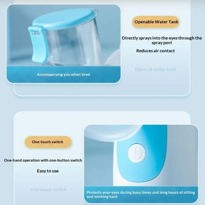 Mini Humidifier Facial Steamer Device Beauty Spray Hydrating Apparatus Cold Spray Apparatus Nano Spray Skin Care