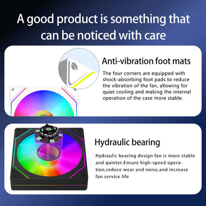 120mm ARGB PWM PC Case Fan 6Pack ARGB Cooling 