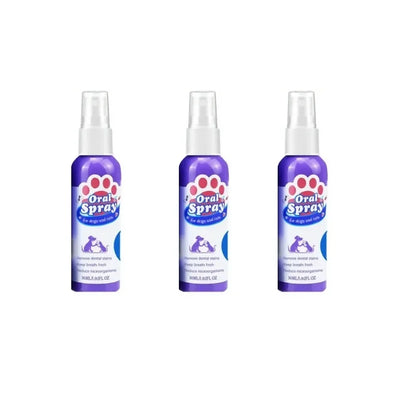 Pet Teeth Cleaning Spray Oral Care Remove Tooth Stai