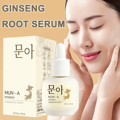 15ml Ginseng Root Essence Serum Hydrating Moisturizing Nourishing Facial Essence For Dry Skin Boost Skin Glow Daily Skincare