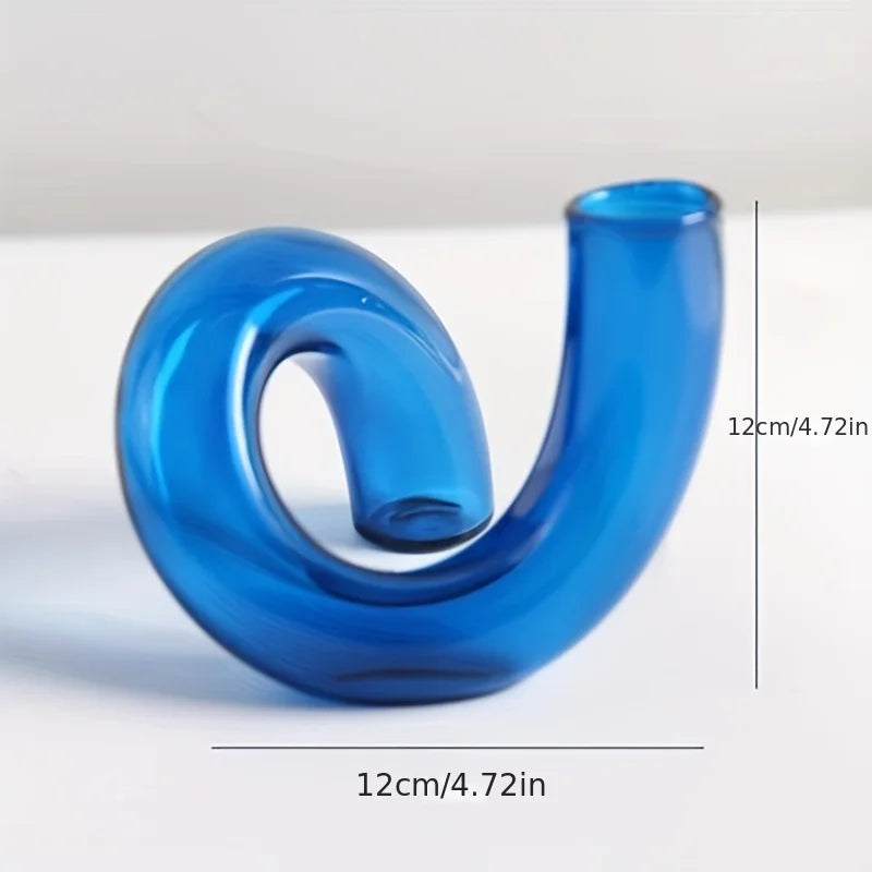 Nordic Irregular Glass Vase Home Decor