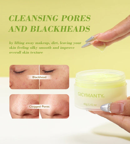Refreshing cleansing balm that removes makeup while keeping skin soft, hydrated, and non-greasy.