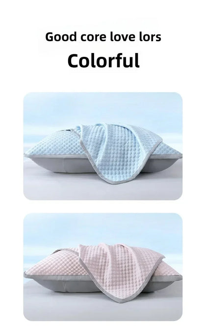 Summer Cooling Pillowcase – Ice Cool Washable Cover 48x74cm