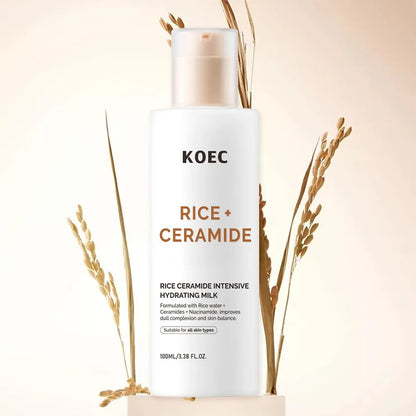 Brand Rice Essence Lotion Niacinamide Repair Facial Serum Nourishing Moisturizer Milk Toner Ceramide Deep Clean Cleansing Powder
