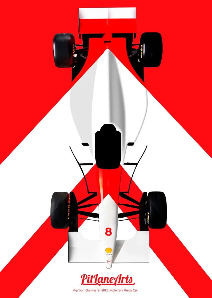 Oil Painting By Number Racing Car Wall Art