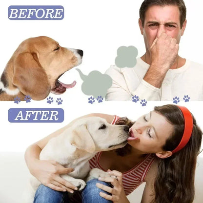 Pet Teeth Cleaning Spray Oral Care Remove Tooth Stai