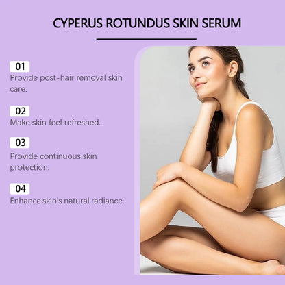 Depilatory Essence: Gentle Care, Refreshing, No Black Spots Left, Daily Skin Cleansing and Depilatory Care Essence Liquid
