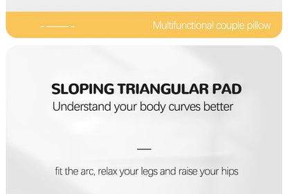 Ergonomic Pillow,  Supports Posture in Any Position Cervical Traction Pillows Body Relaxation Anti Snoring, Ideal for Massage