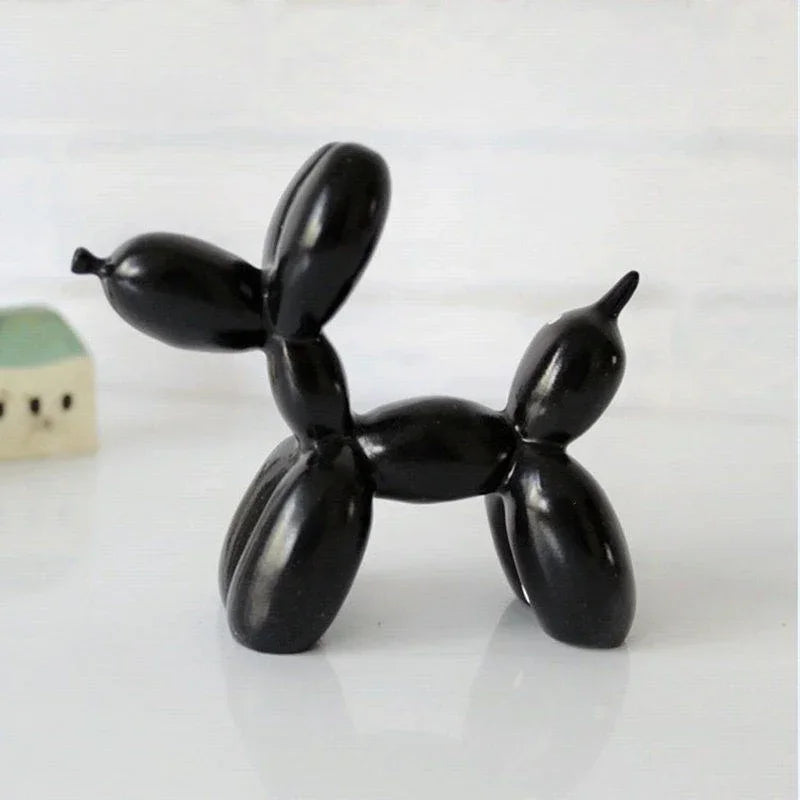 Nordic Dog Figurine Decorative Animal Sculpture
