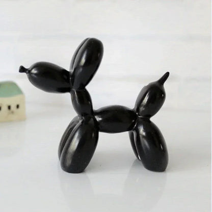 Nordic Dog Figurine Decorative Animal Sculpture