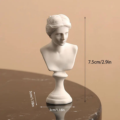 Apollo Bust Sculpture Mythology Home Decor