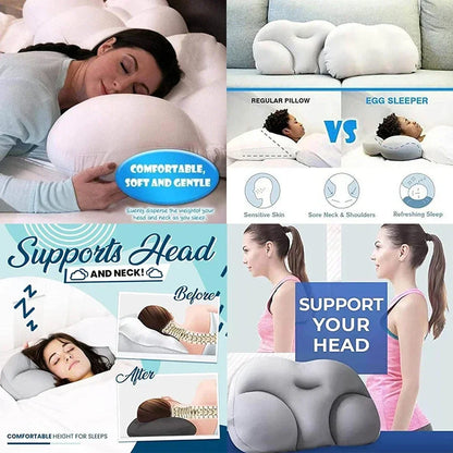 All-round Egg Shaped Cloud Pillow Soft Bed Pillow Nursing