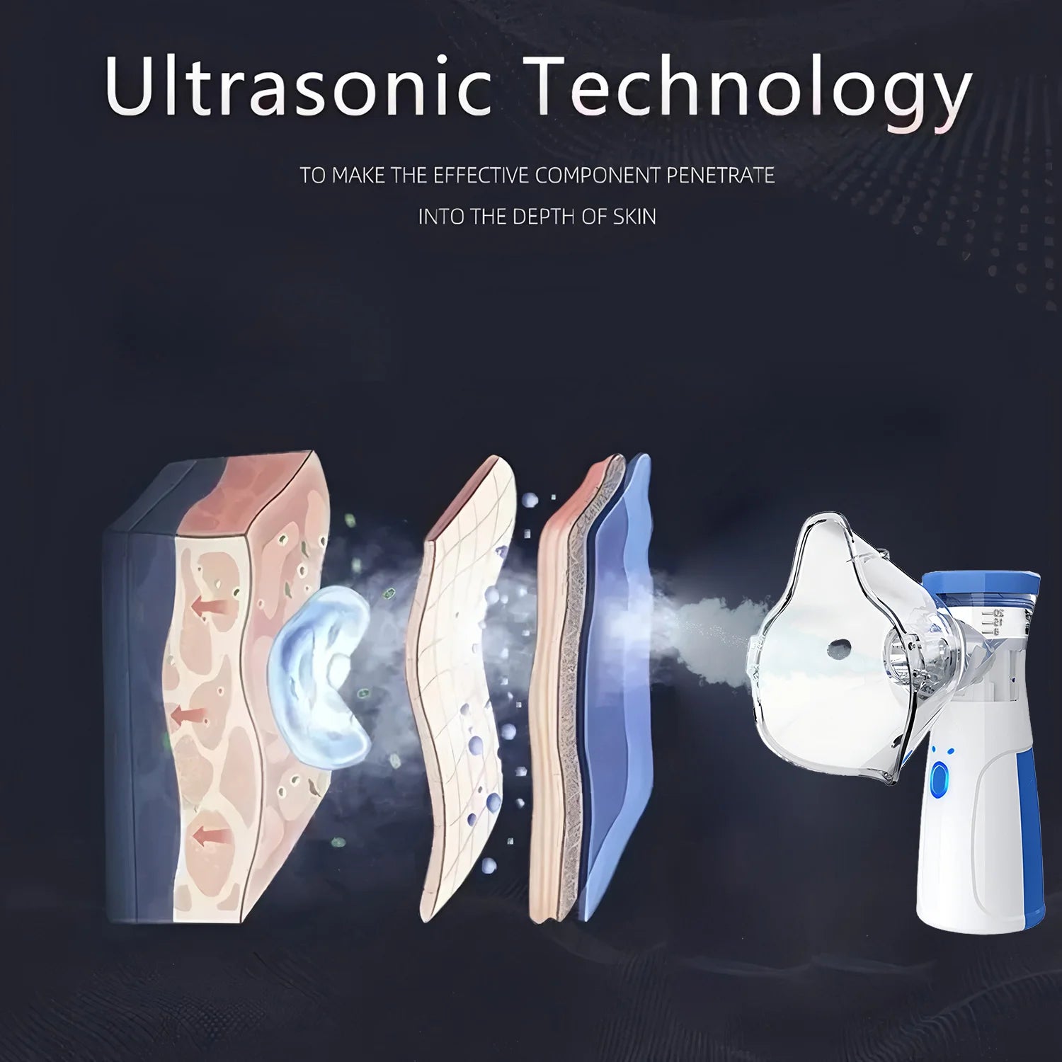 Mini Humidifier Facial Steamer Device Beauty Spray Hydrating Apparatus Cold Spray Apparatus Nano Spray Skin Care