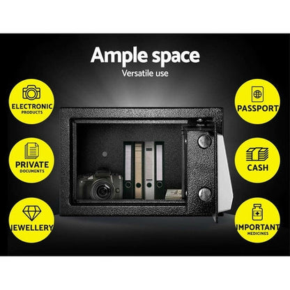 UL-TECH Security Safe Box 8.5L Primespot